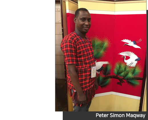 Peter Simon Maqway from Tanzania