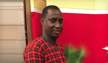 Peter Simon Maqway from Tanzania